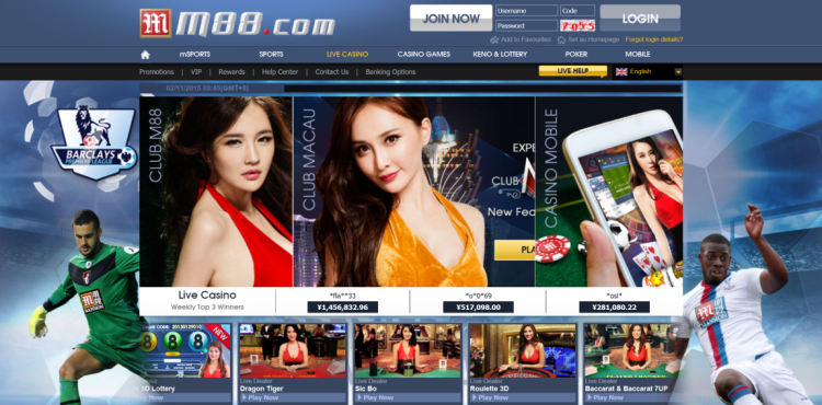 M88 Asia - Judi Bola Casino Online